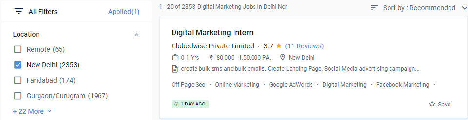 Best Digital Marketing Courses in South Delhi
