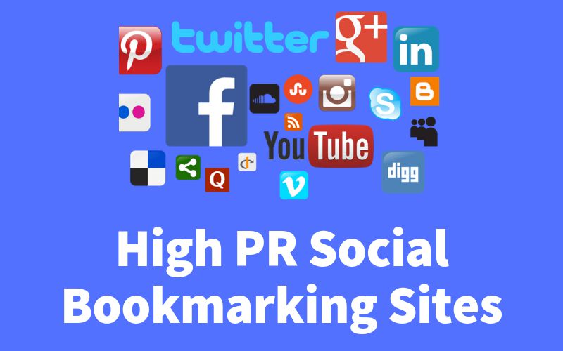 Top High PR Social Bookmarking Websites In India